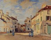 克劳德 莫奈 : The Old Rue de la Chaussee, Argenteuil